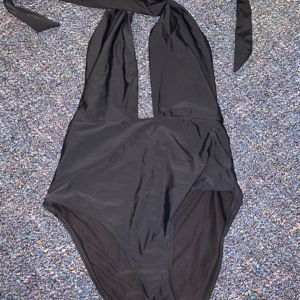 Aerie Plunge Halter One Piece